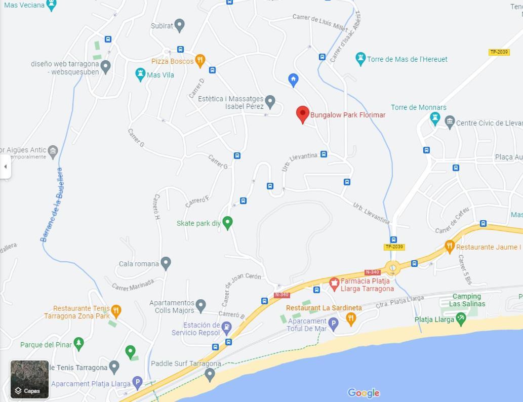 Acogedor Bungalow Park Florimar Tarragona Zewnętrze zdjęcie
