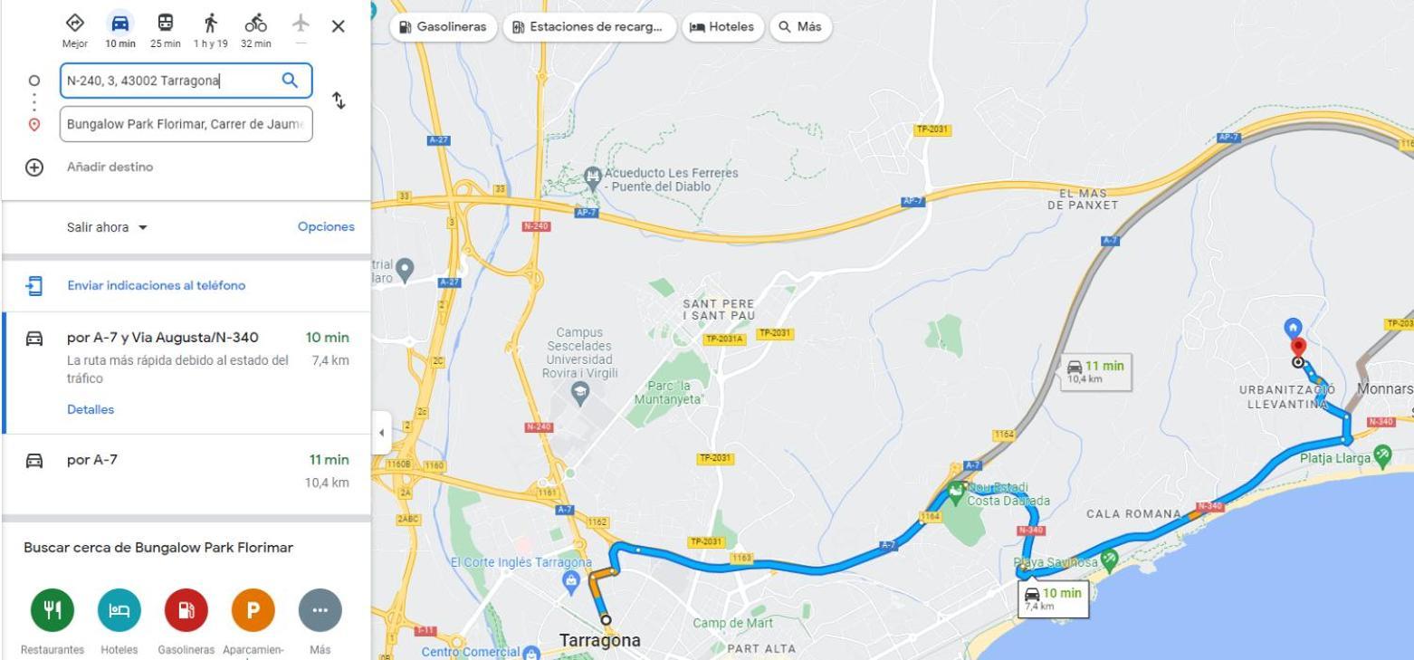 Acogedor Bungalow Park Florimar Tarragona Zewnętrze zdjęcie